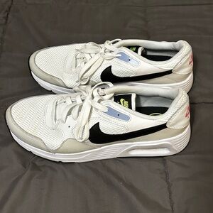 Nike Air White and Black Sneakers